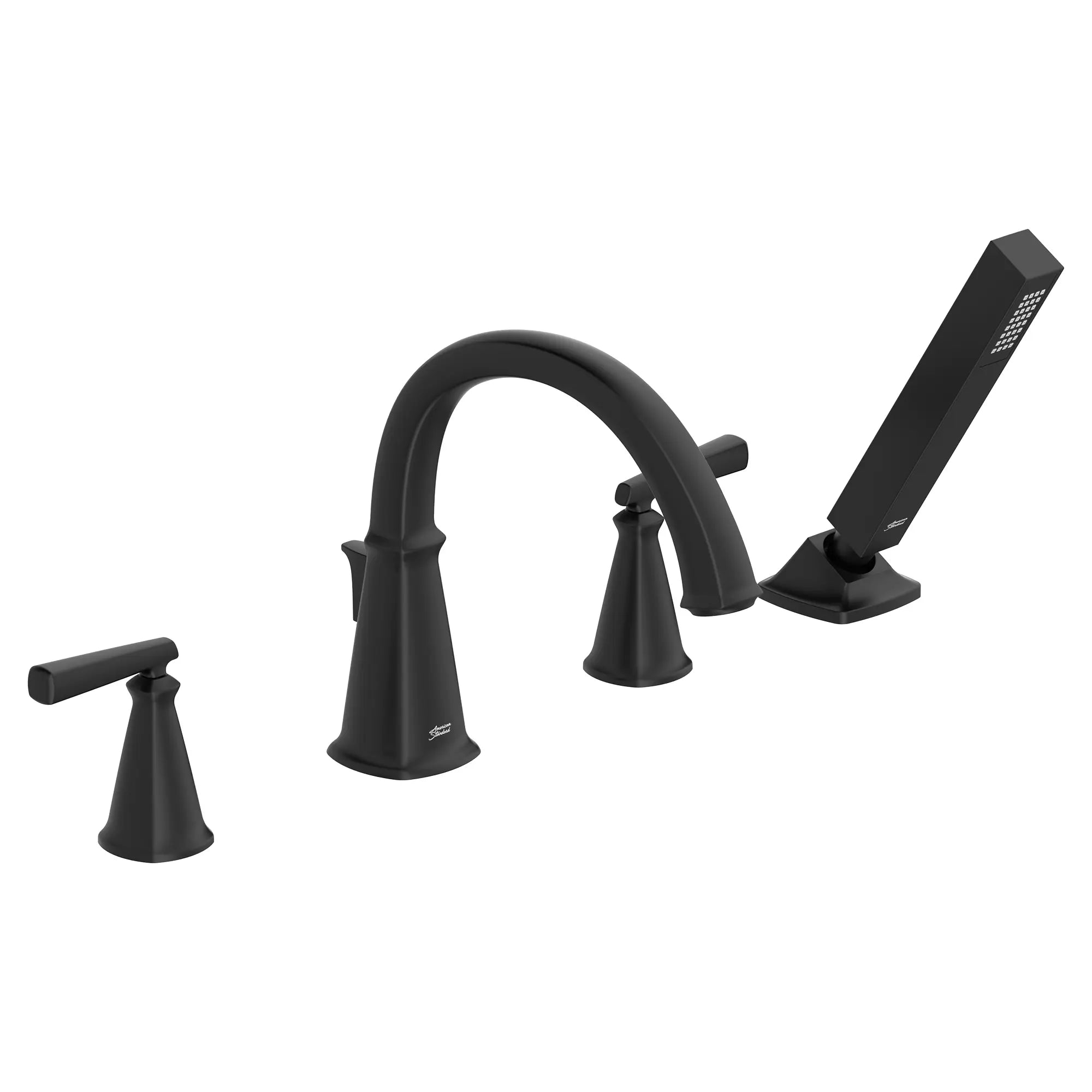 Edgemere® Bathtub Faucet With Lever Handles and Personal Shower for Flash® Rough-In Valve — thumbnail 2